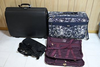 4 Pc Luggage Lot, Different Brands