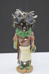 'black Ogre' Signed Hand Painted Hopi Kachina Doll