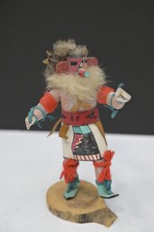 Hand Painted And Hand Carved Hopi Kachina Doll