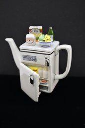 Beautiful Southwest Ceramic Refrigerator Shaped Teapot