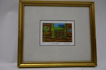 Looking Out Into Paradise Signed And #22/150 Dated 97