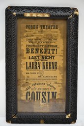 RARE: Playbill From Night Lincoln Was Murdered