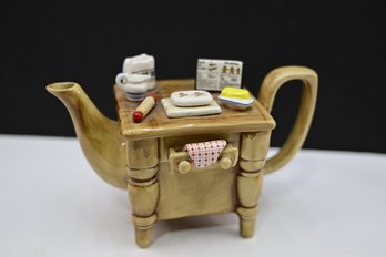 Southwest Ceramic Teapot Counter Shaped