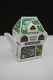 Wade English Life Teapots, Made In England, Store Front Shaped