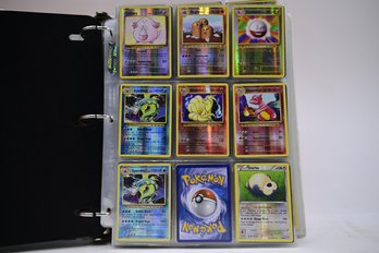 Entire 21 Pages Binder Of Assorted Pokemon Cards, P5