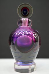 Handmade Badash Glass Perfume Bottle