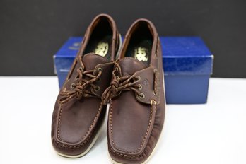 Brown Decksider New Briar Size 10.5 Shoes With Box