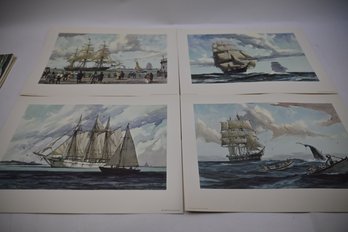 A Portfolio Of Sailing Ships By Gordon Grant
