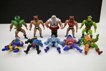 Lot Of 10 Vintage/ Old School Masters Of The Universe Action Figures Lot 2