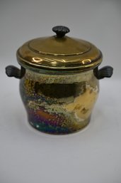 Vintage W.M. Rogers Copper/silver Plate Ice Bucket
