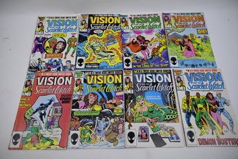 Lot Of 8, The Vision And The Scarlet Witch Comics C6