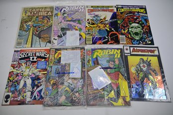 Lot Of 10 Assorted Comics, Dc/marvel/ Valiant C5