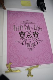 Death Cab For Cute With Ted Leo & Pharmacists Promo Poster 45/150