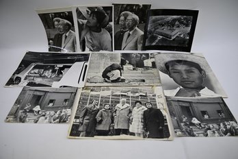 Lot Of 10 Vintage Black And White Photos