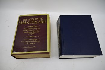 Lot Of Two Hardcover Shakespeare Books