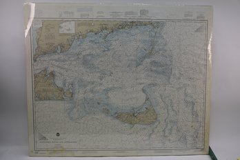 United States-east Coast-Massachusetts, Nantucket Sound And Approaches Map