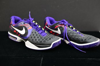 A Pair Of 12.5 Purple/black Nike Sneakers * Used* *like New*