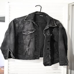 Size Medium 7-9 Black Jacket