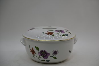 English Royal Worcester Flameproof Porcelain Astley Casserole Dish - Oven To Table