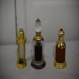 Lot Of 3 Vintage Perfume Bottles