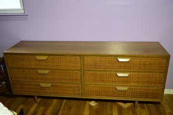 Harvey Probber Mid Century Modern 6-drawer Wood Long Dresser