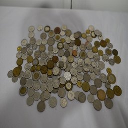Large Foreign Coin Lot