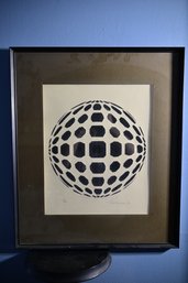 Mid Century Art Of Sphere 2/100 By Hochhauser 1970