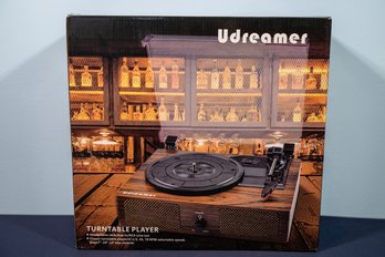 Udreamer Turntable Player *like New In Box*