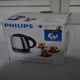 Phillips Safe And Easy Stainless Steel Water Boiler With Box, Singapore Outlet