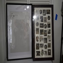 Lot Of 2 Picture Frames 18x34inches & 61x91 Centimeters