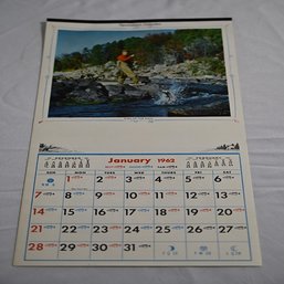 Lot Of Sample 1962 Calendar C4