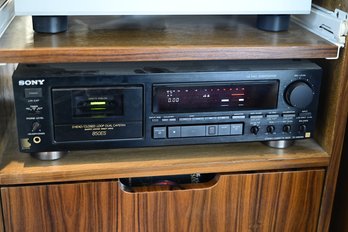 Tested Working-Sony Stero Cassette Deck TC0k850ES