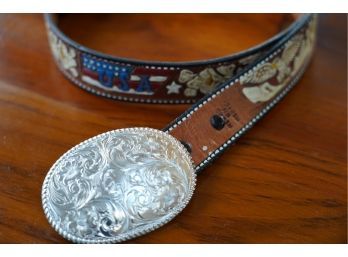 COWBOY STYLE BELT, SIZE 42!!