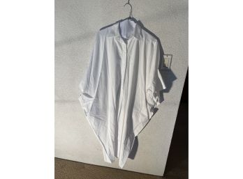 URBAN ZEN LONG WHITE DRESS SHIRT SIZE M RETAIL OVER $1000