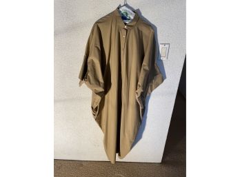 URBAN ZEN LONG BROWN DRESS SHIRT SIZE L RETAIL OVER $1000