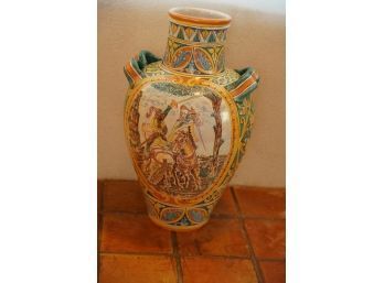 GORGEOUS HAND PAINTED PORCELAIN VASE!!