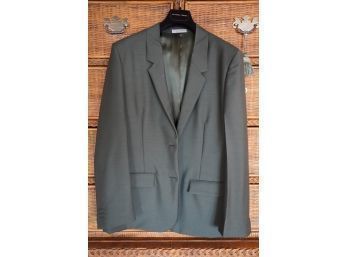 BOTTEGA VENETA WOMEN'S GREEN SUIT JACKET, SIZE 46