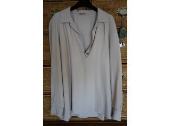 VINTAGE BOTTEGA VENETA WOMNE'S LONG SLEEVE SHIRT, SIZE 46