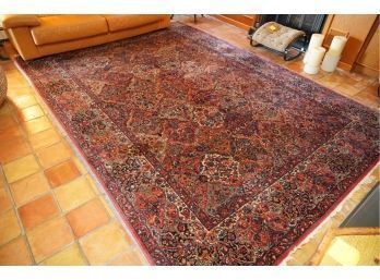 PERSIAN STYLE HANDMADE RUG, 104X144 INCHES