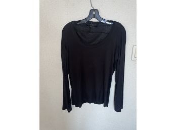 URBAN ZEN LONG BLACK SLEEVE SHIRT SIZE L, RETAIL OVER $700