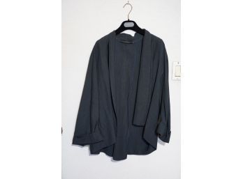 VINTAGE URBAN ZEN BLUE LONG SLEEVE SHIRT, SIZE L, RETAIL OVER $500