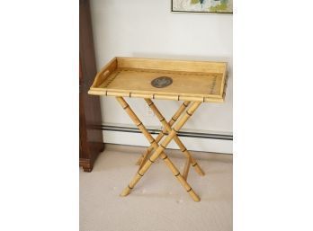 BAMBOO STYLE SIDE TRAY TABLE