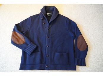 VINTAGE POLO RALPH LAUREN BLUE SWEATER SIZE L