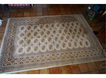 GENUINE HAND KNOTTED ORIENTAL RUGS, MADE IN PAKISTAN RUG, 73X104 INCHES