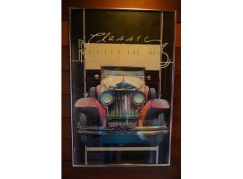 VINTAGE CLASSIC REFLECTIONS POSTER,  23X35 INCHES