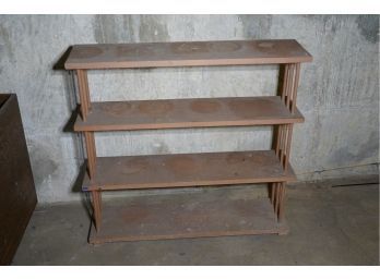 MID-CENTURY FLOWER STAND SHELF