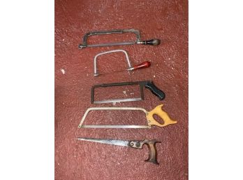 LOT OF 5 SAWS