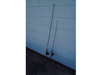 LOT OF 2 FISHING RODS