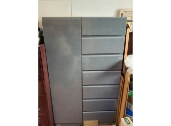 VINTAGE 7 DRAWER AND CABINET FORMICA