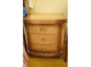 VINTAGE  THREE DRAWER NIGHTSTAND